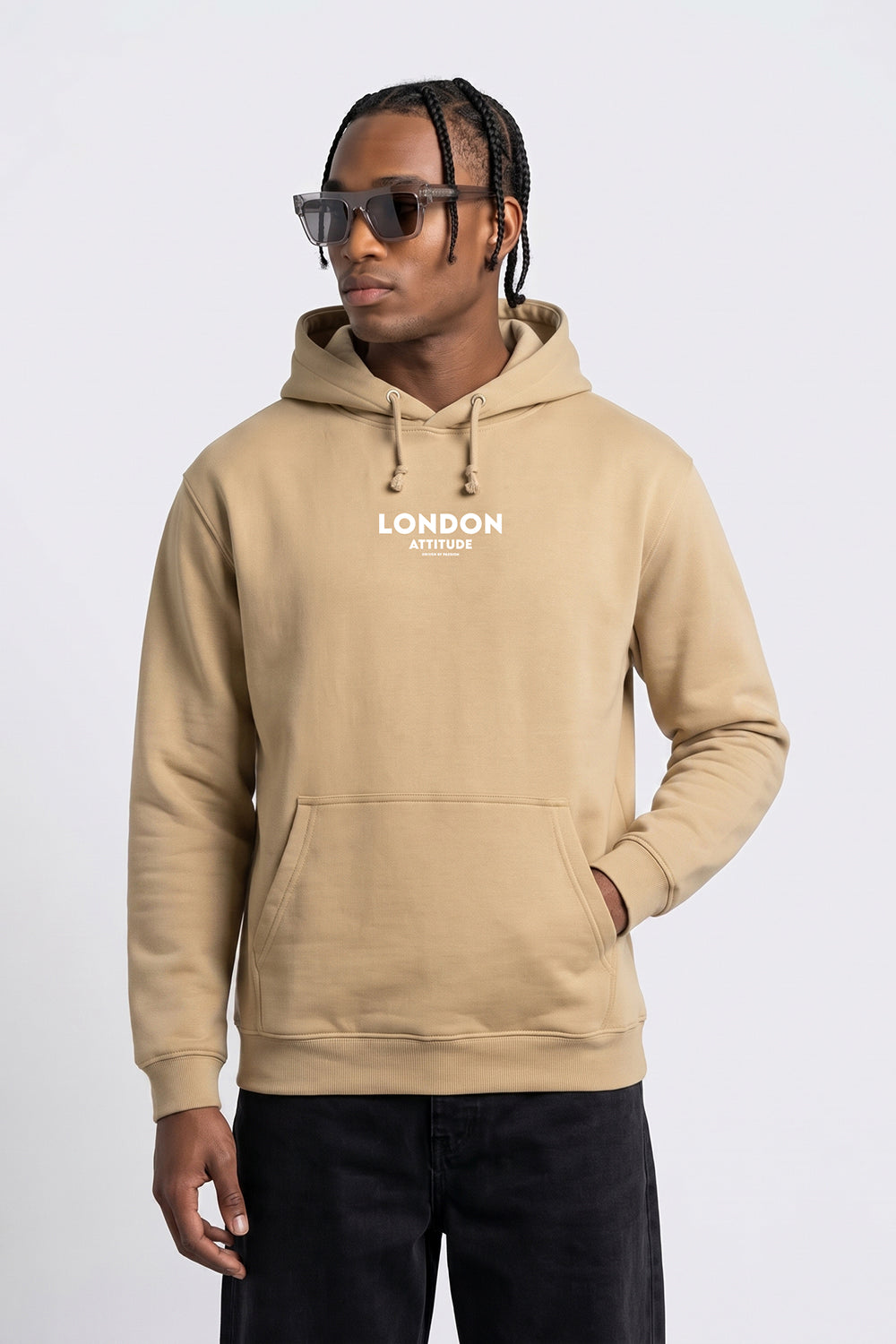 Relaxed Fit Dragon Graphic Hoodie