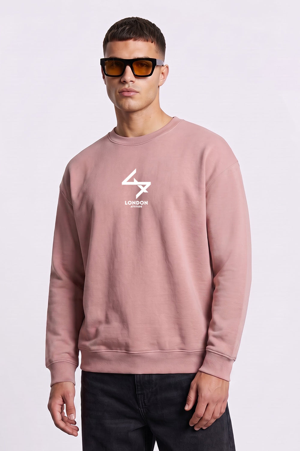 Relaxed Fit Japanese Inspired Graphic Sweatshirt