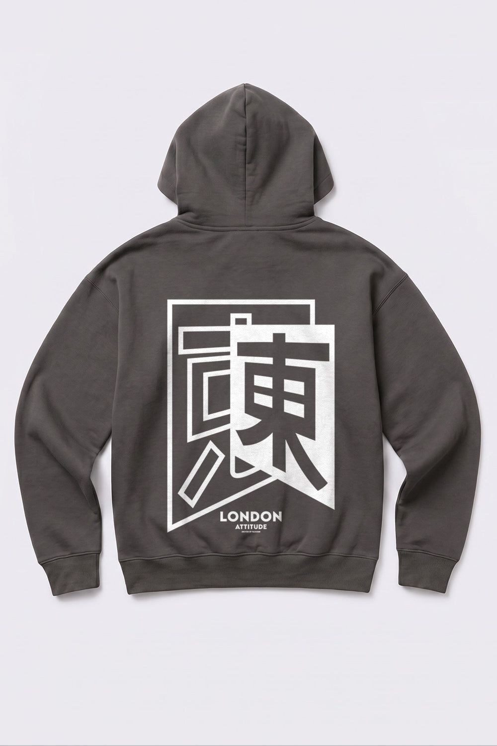 Relaxed Fit Japanese Inspired  Graphic Hoodie