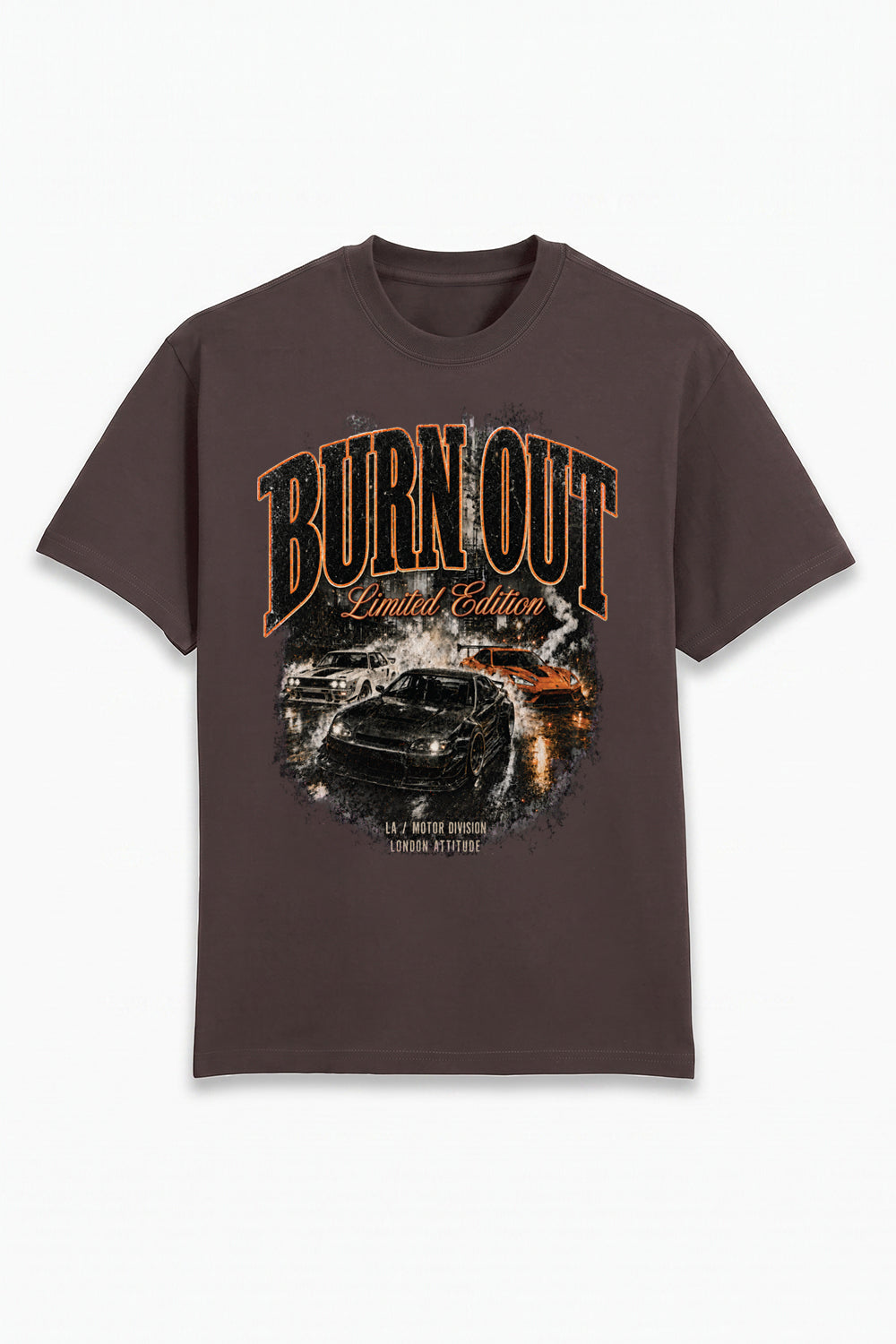 Burn Out Limited Edition Oversized Heavyweight Graphic T-Shirt