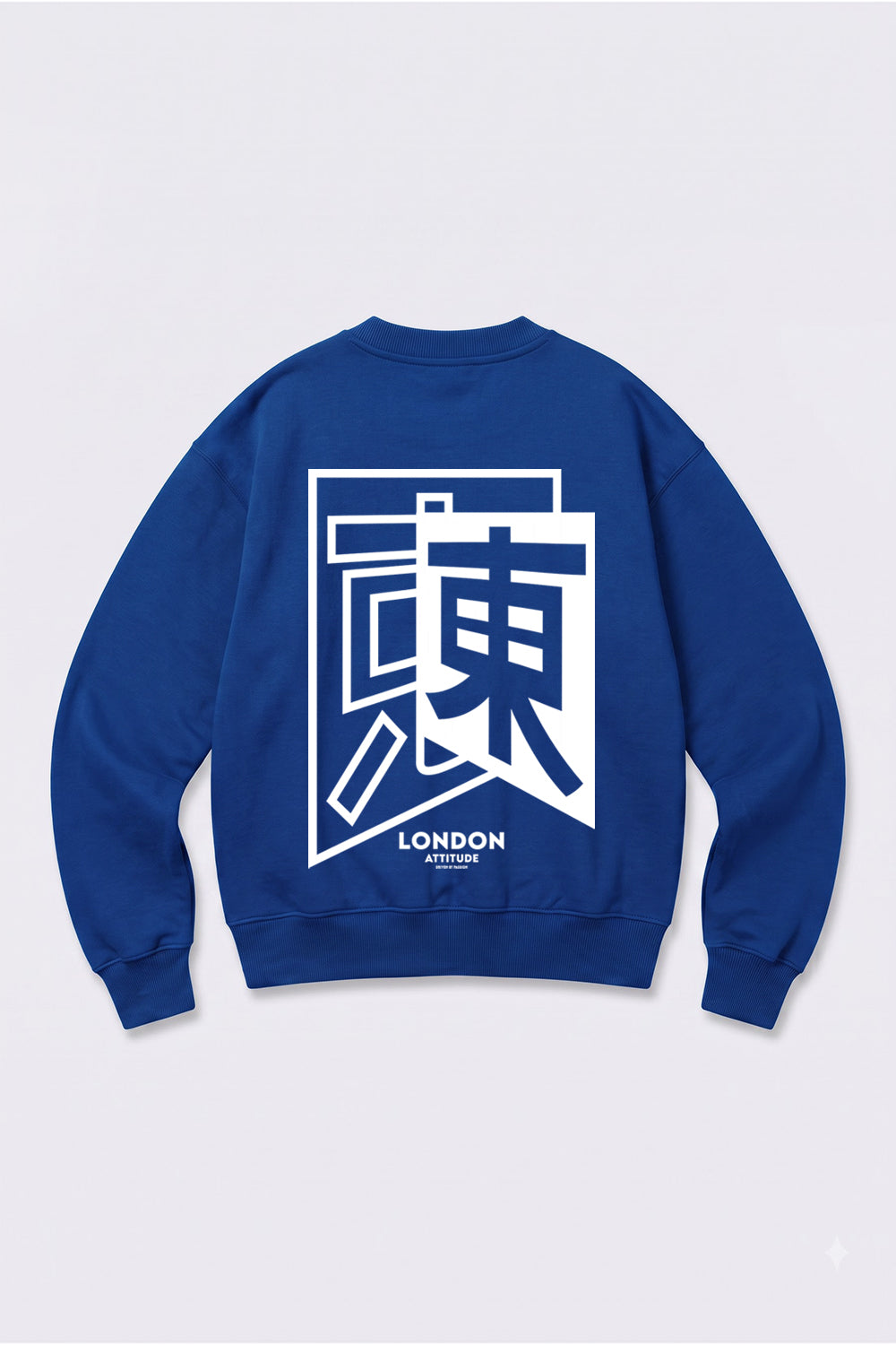Relaxed Fit Japanese Inspired Graphic Sweatshirt