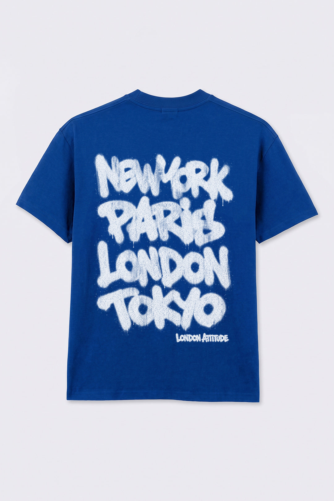 Oversized Heavyweight City Graffiti Graphic T-Shirt