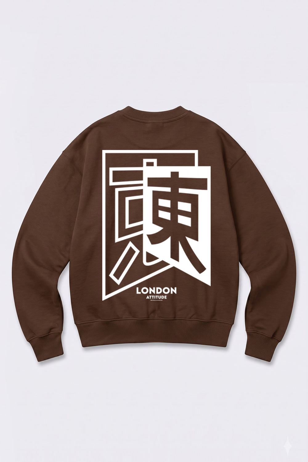 Relaxed Fit Japanese Inspired Graphic Sweatshirt