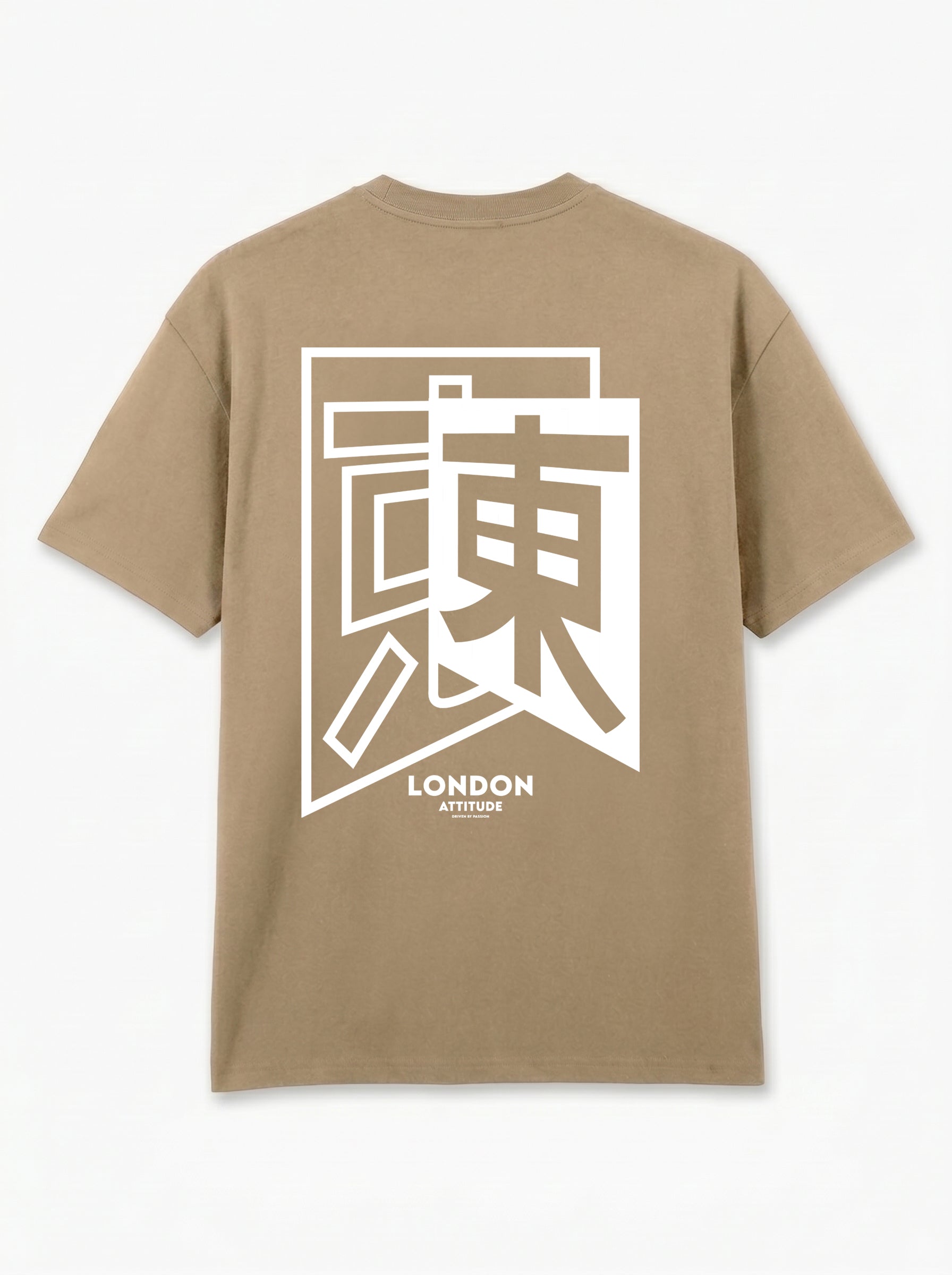 Japanese inspired Oversized Heavyweight Cotton T-Shirt