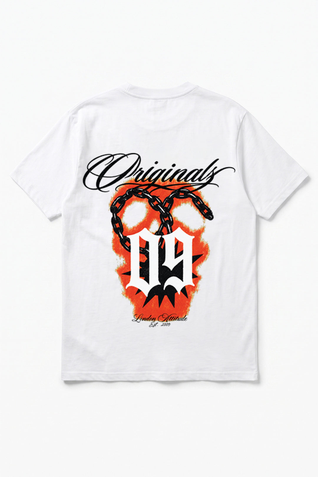 Oversized Heavyweight Originals 09 T-Shirt in White