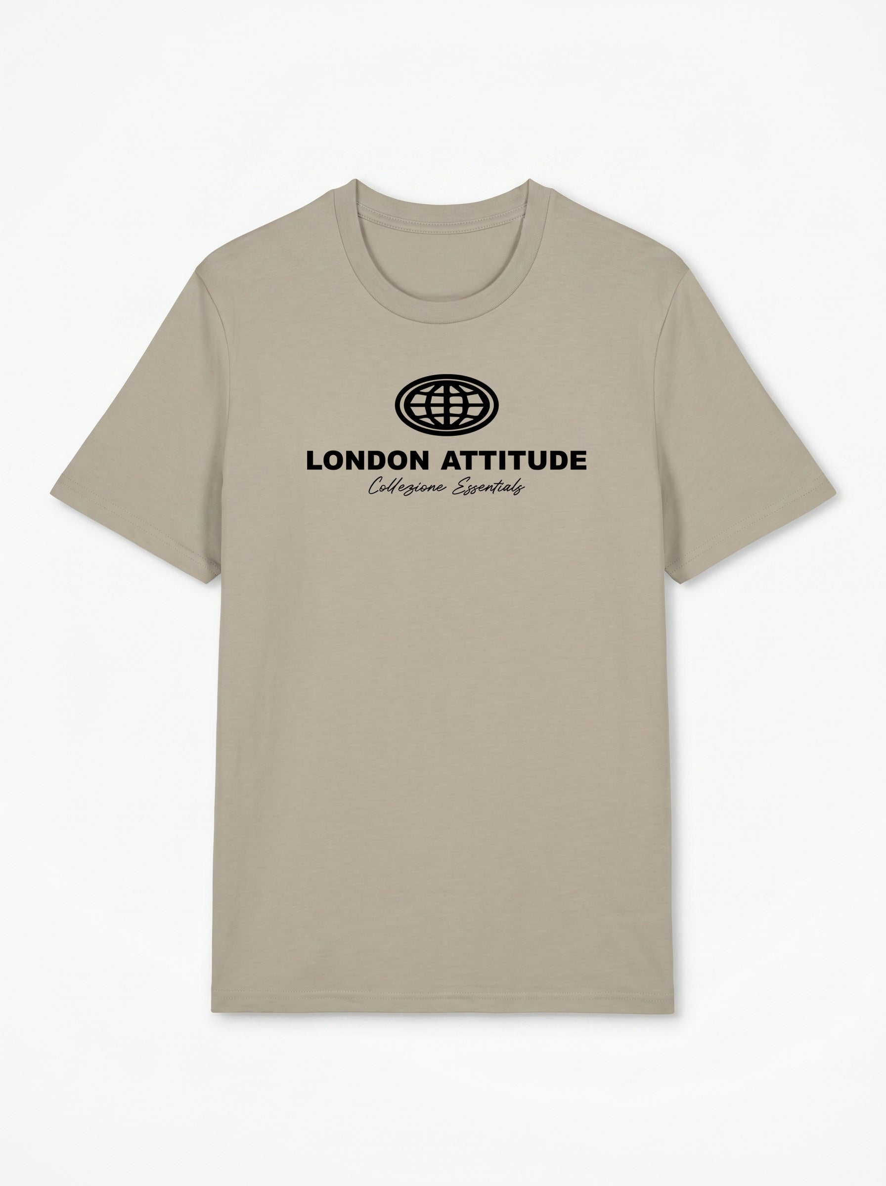 Essential Globe Logo Premium Organic Cotton T-Shirt