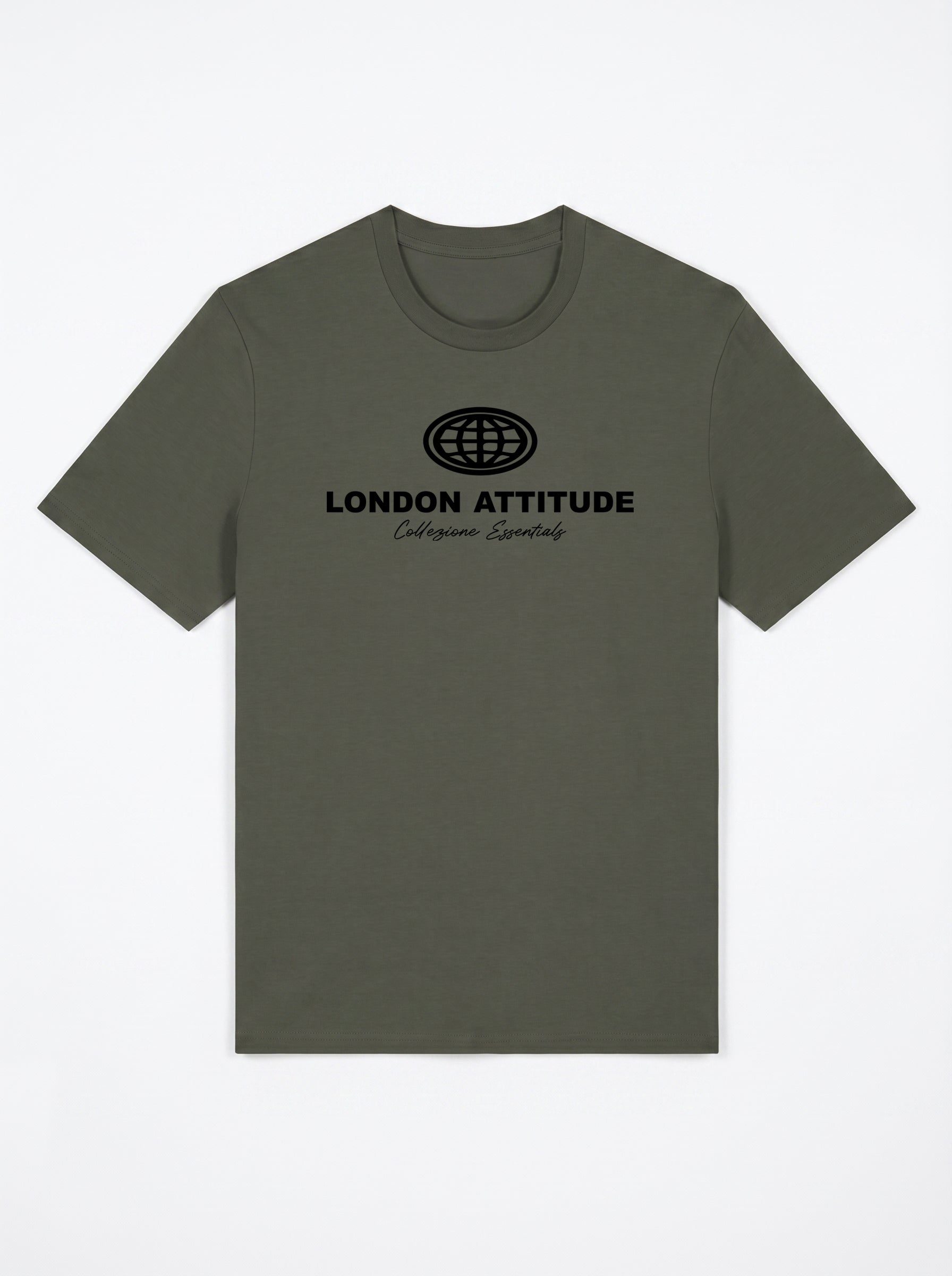 Essential Globe Logo Premium Organic Cotton T-Shirt