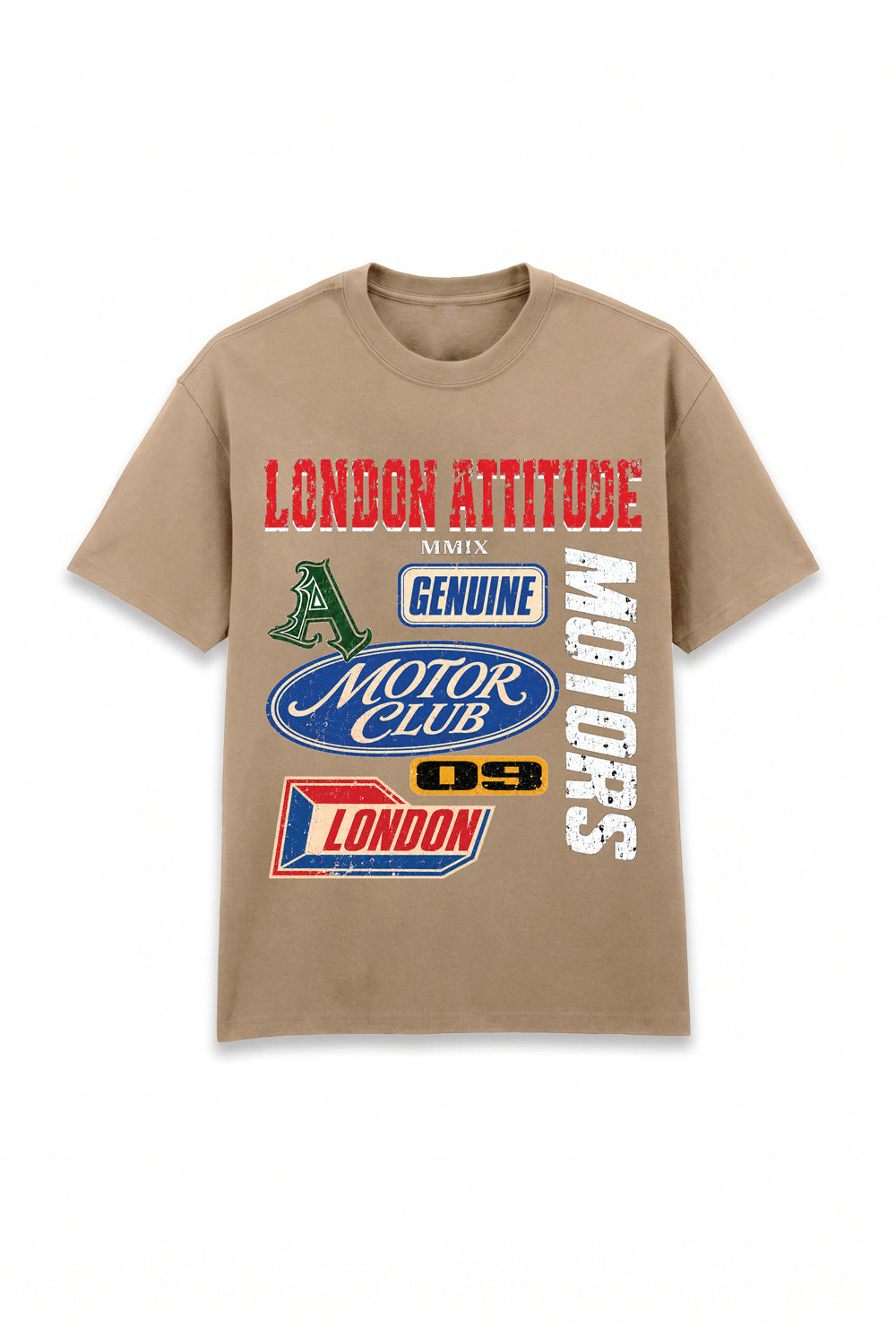 Oversized Heavyweight Vintage Racing T-Shirt
