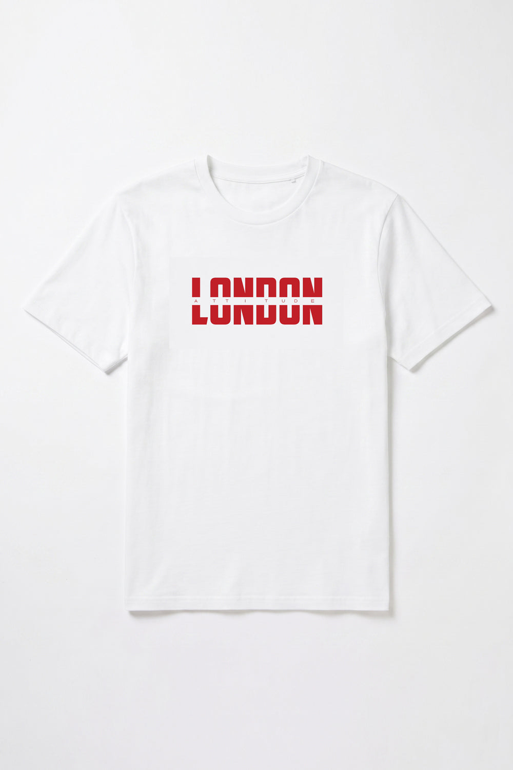 Essential Split Red Graphic Premium Organic Cotton T-Shirt