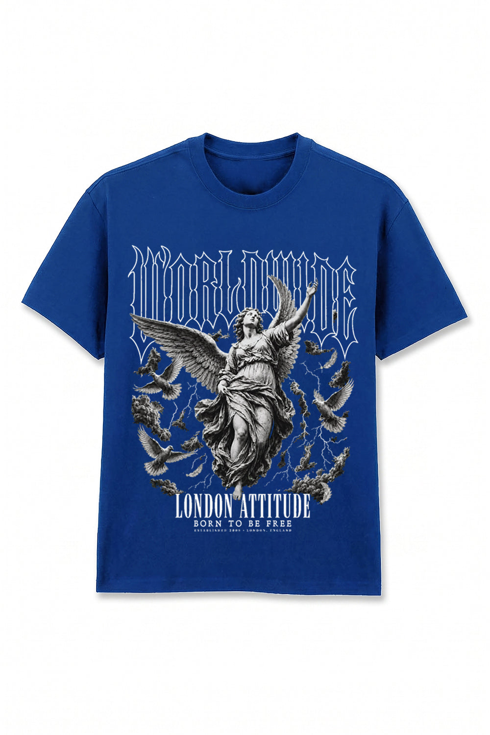 Worldwide Angel Oversized Heavyweight Graphic T-Shirt
