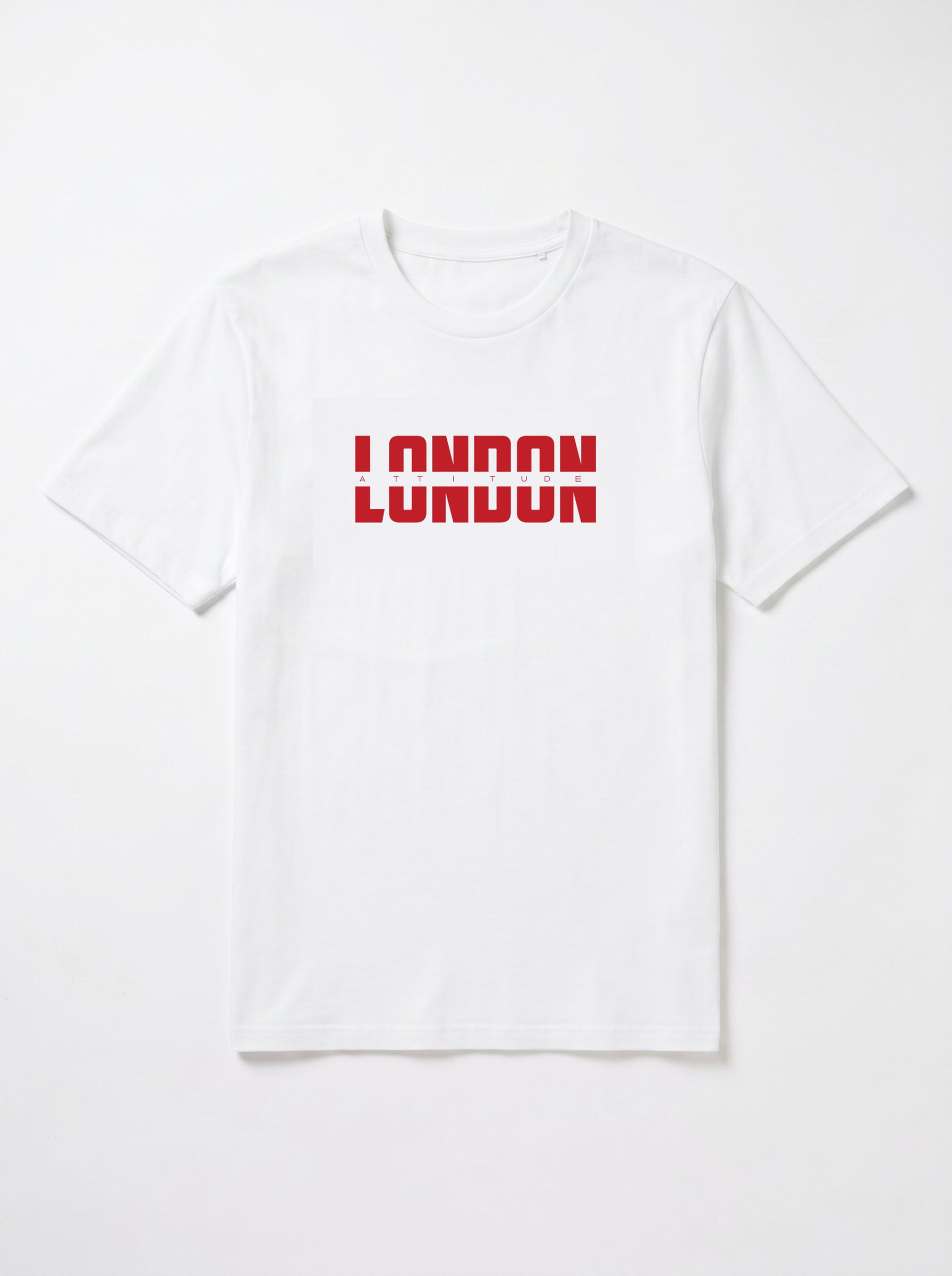 Essential Split Red Graphic Premium Organic Cotton T-Shirt
