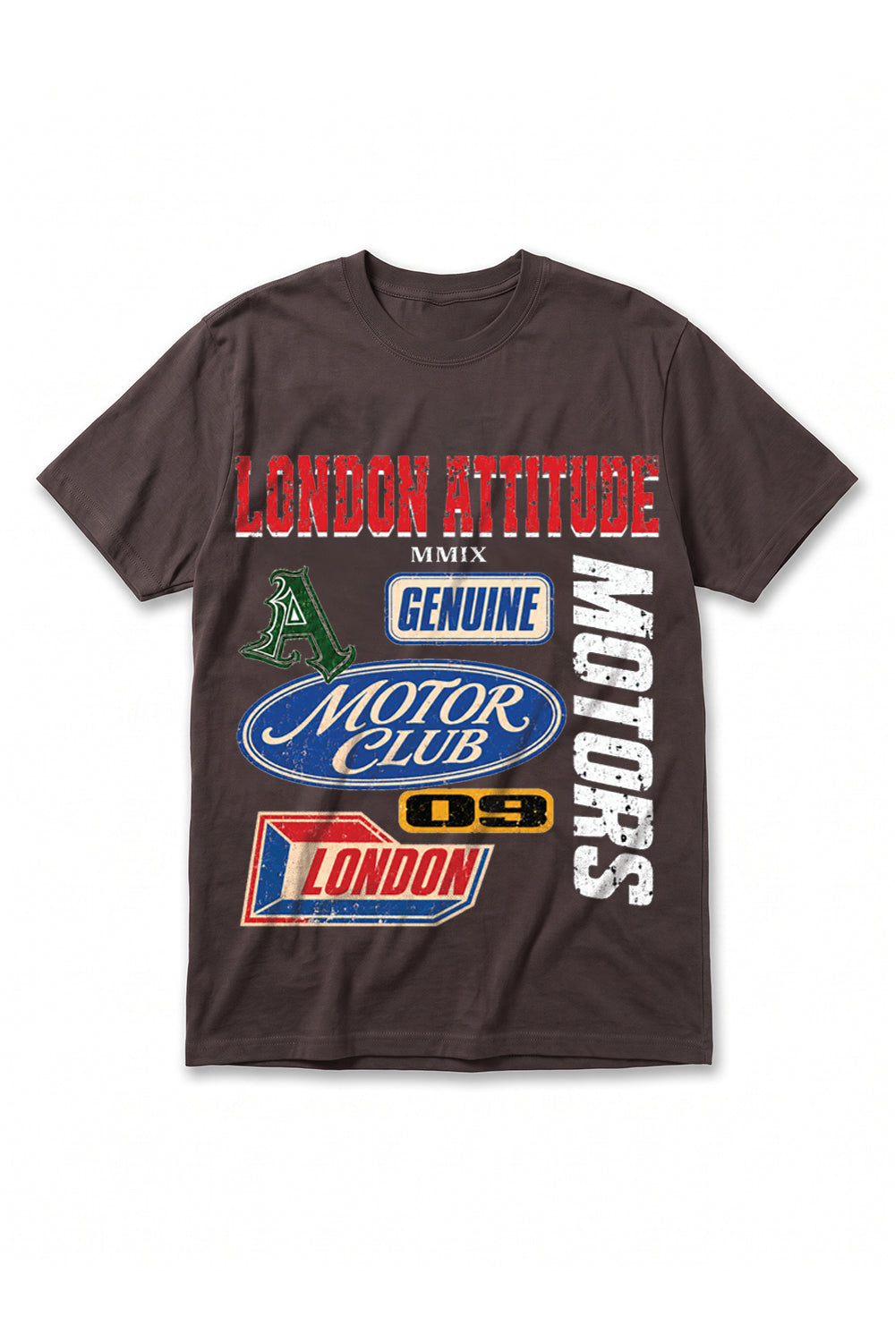 Oversized Heavyweight Vintage Racing T-Shirt
