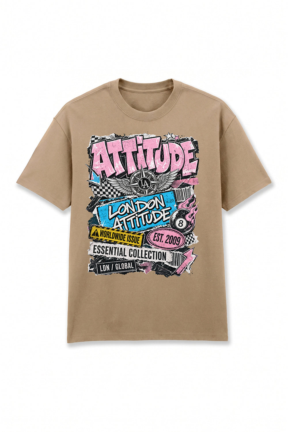 Retro Graphic Oversized Heavyweight Streetwear T-Shirt