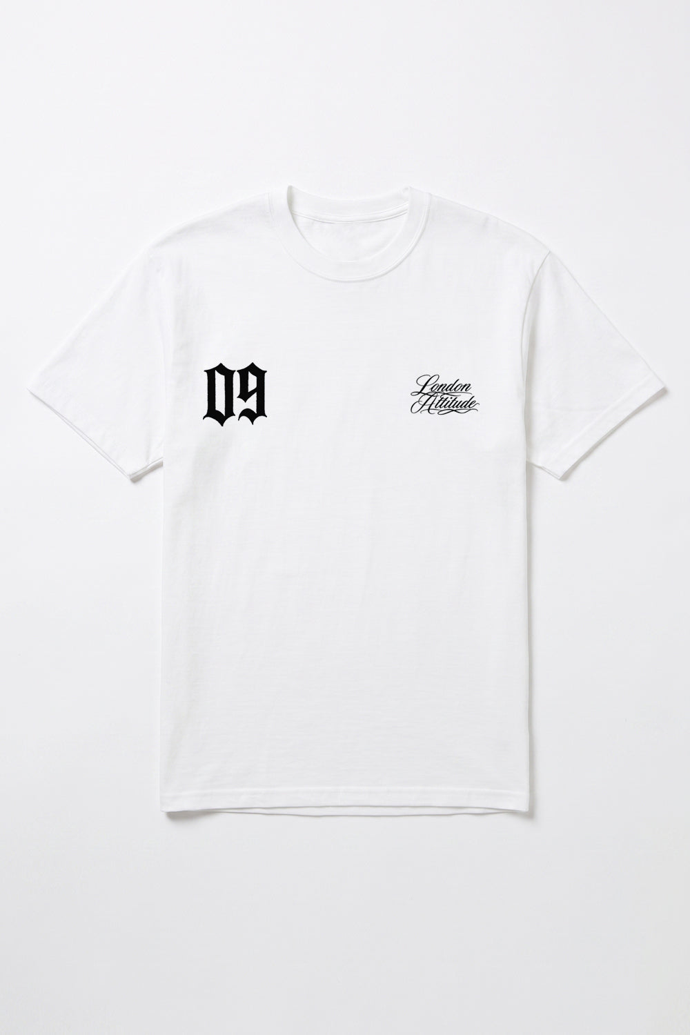 Originals 09 Oversized Heavyweight Printed T-Shirt in White