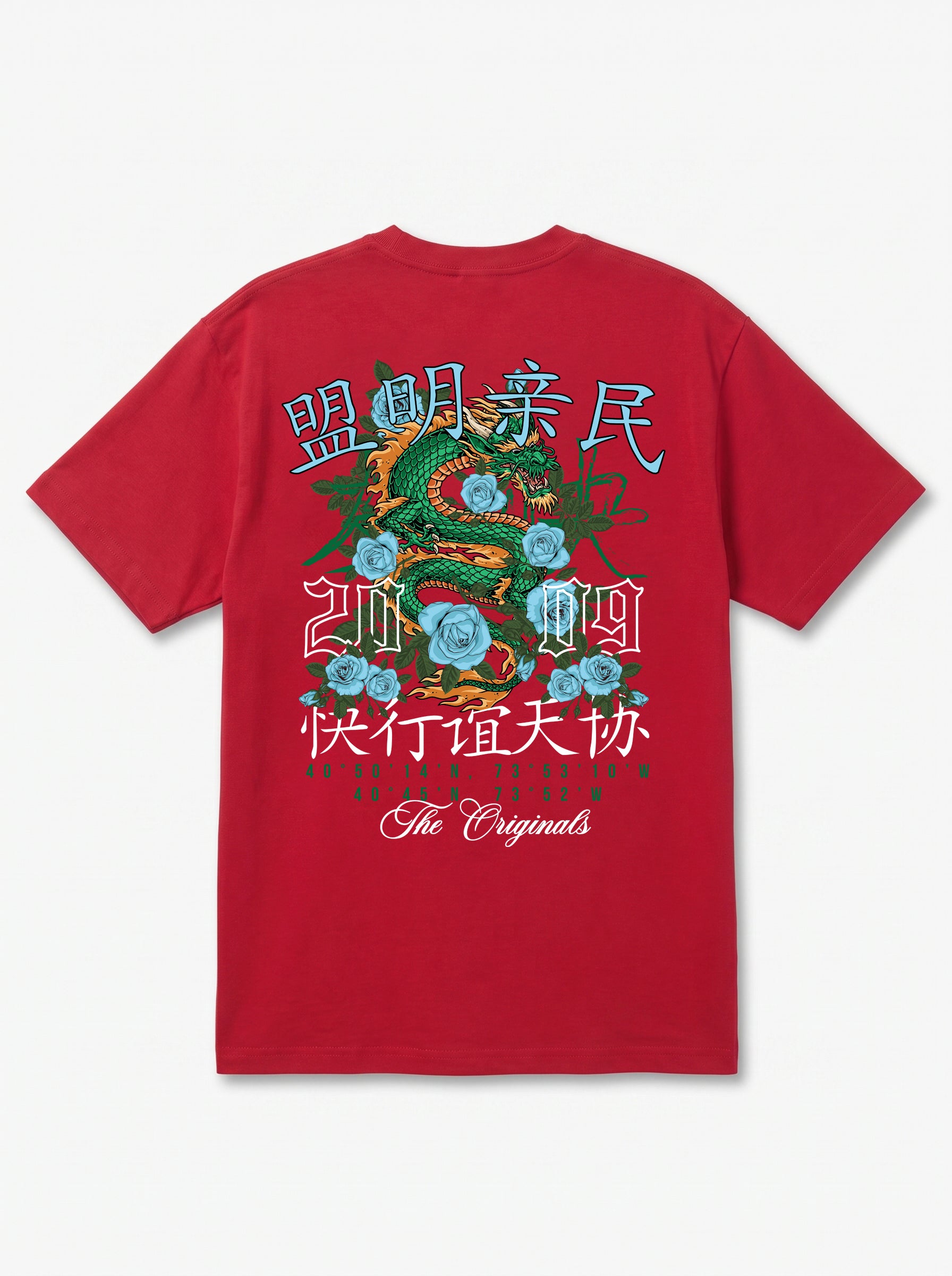 Original Creators Dragon Graphic Heavyweight Oversized T-Shirt