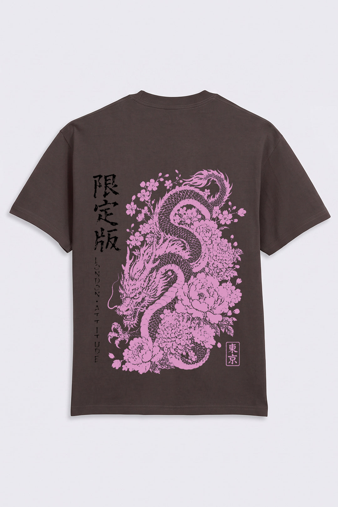 Japanese-Inspired Dragon Graphic T-Shirt