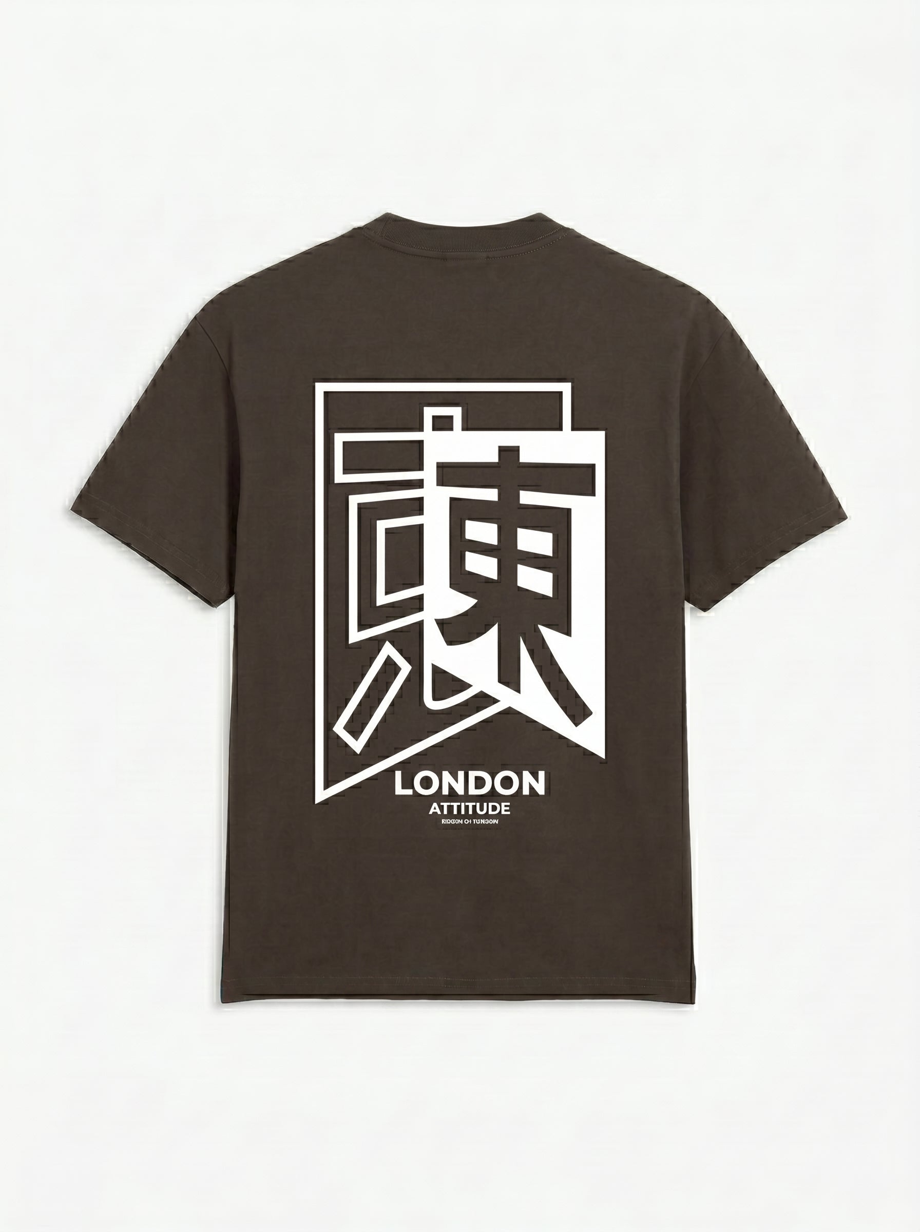 Japanese inspired Oversized Heavyweight Cotton T-Shirt