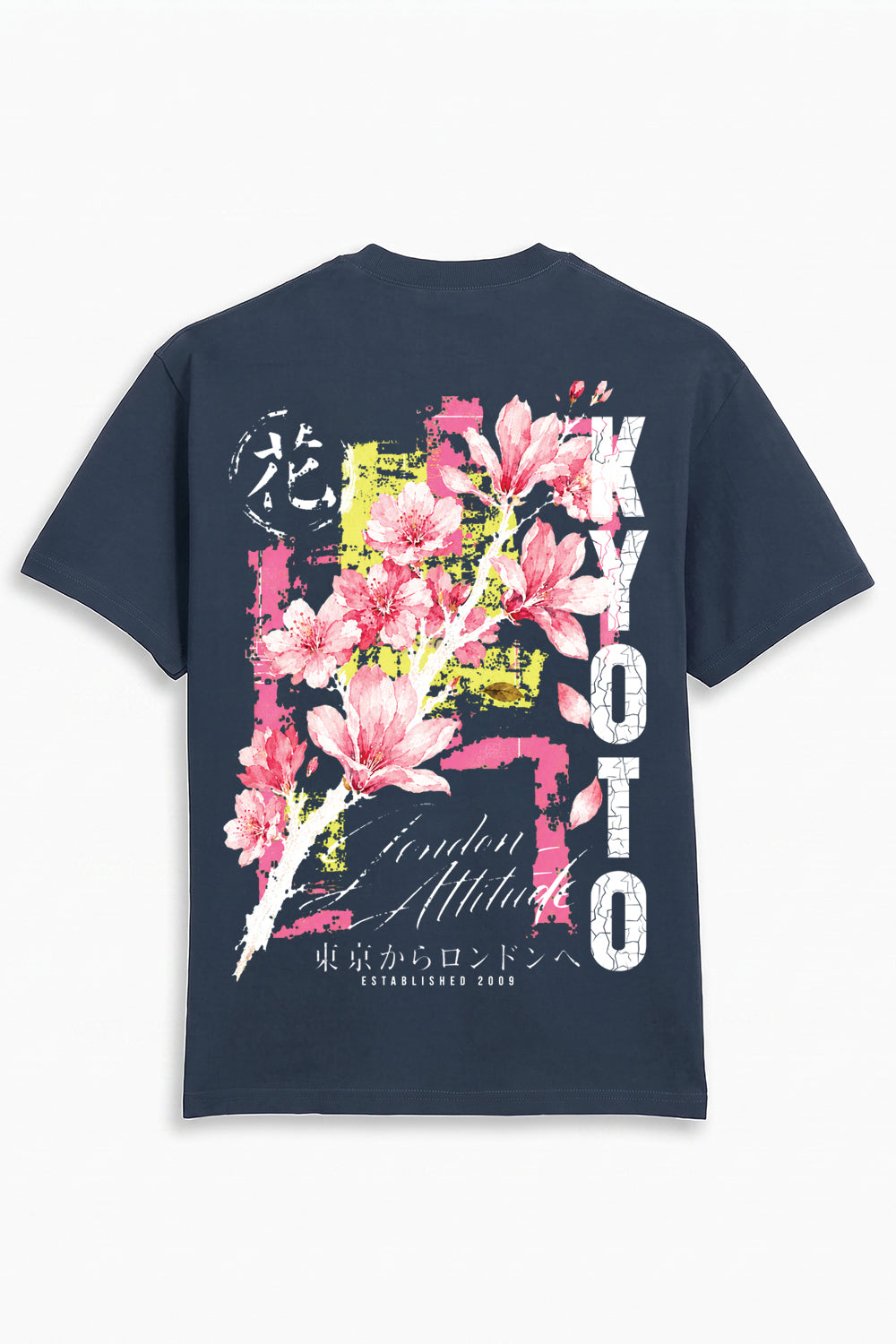 Japanese Blossom Oversized Heavyweight T-Shirt