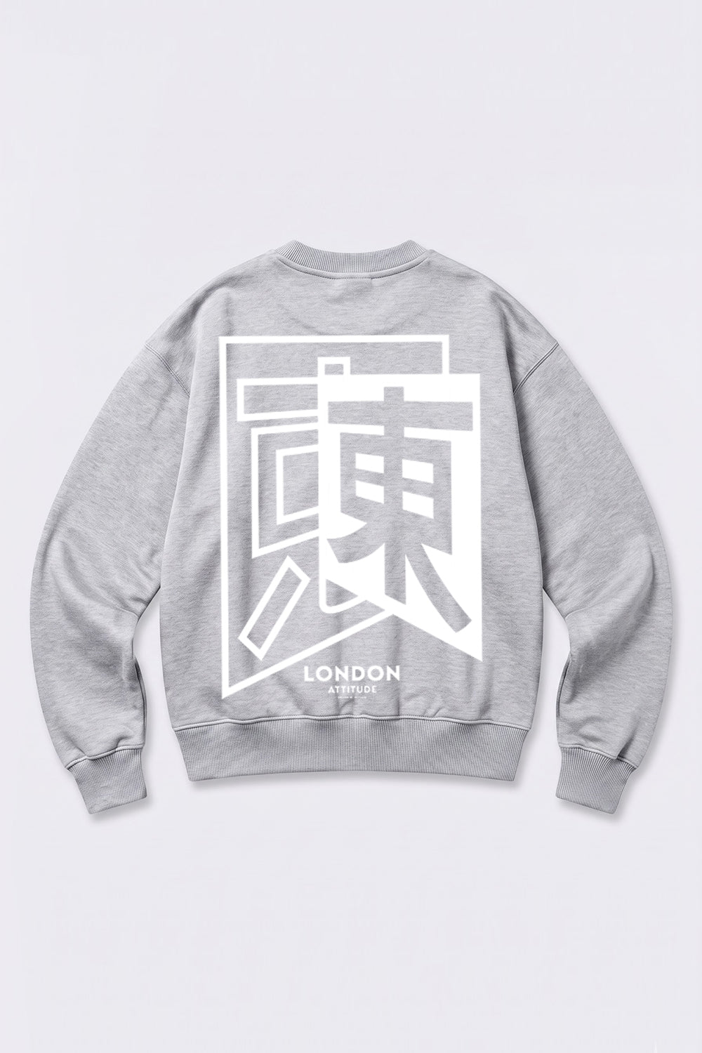Relaxed Fit Japanese Inspired Graphic Sweatshirt