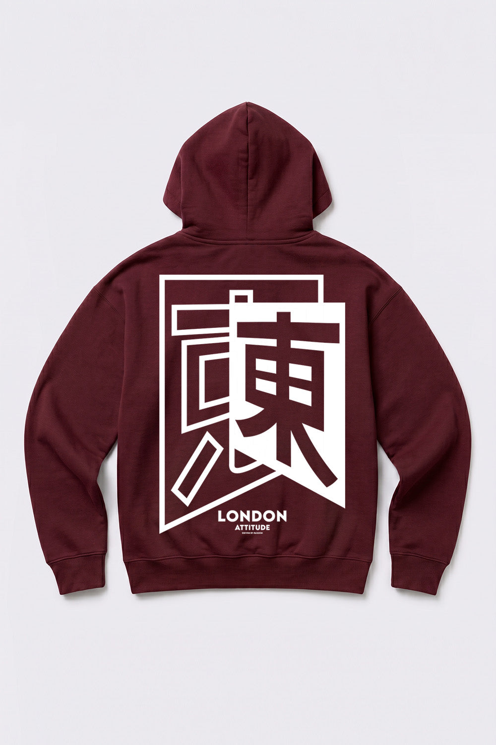 Relaxed Fit Japanese Inspired  Graphic Hoodie