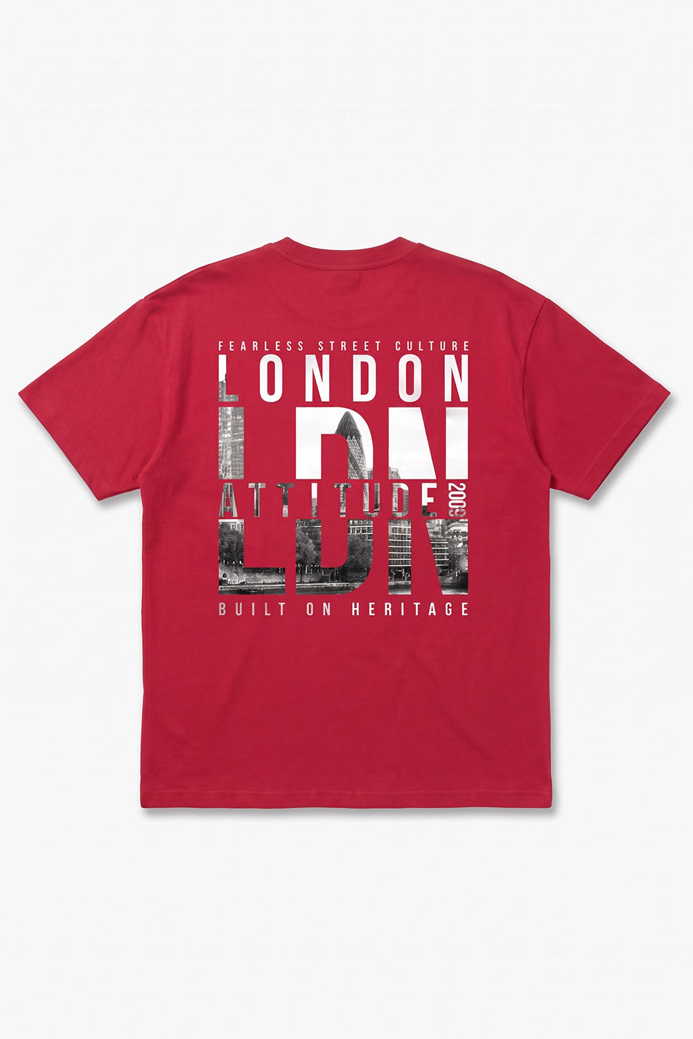 Fearless Street Culture Oversized Heavyweight Graphic T-Shirt