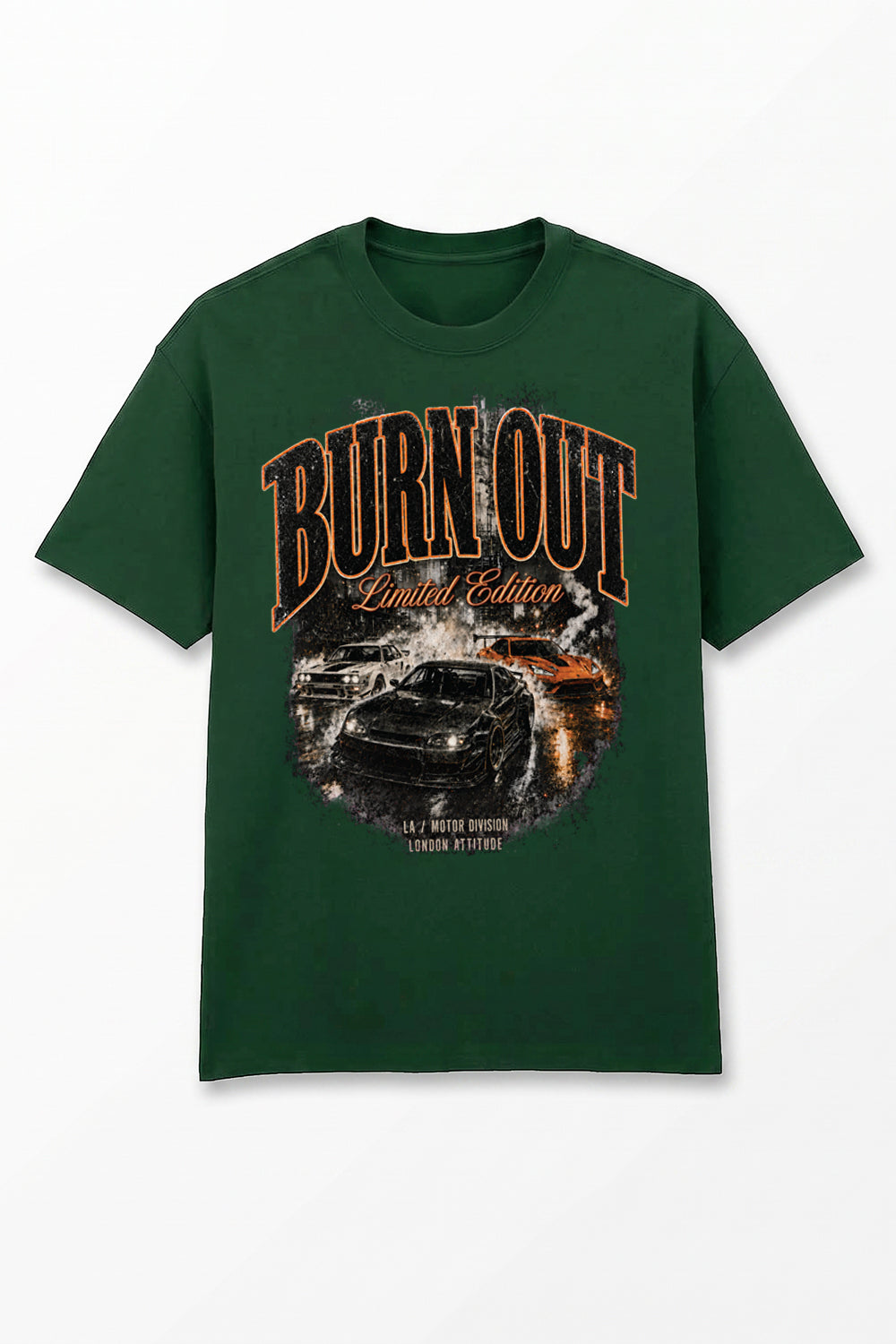 Burn Out Limited Edition Oversized Heavyweight Graphic T-Shirt