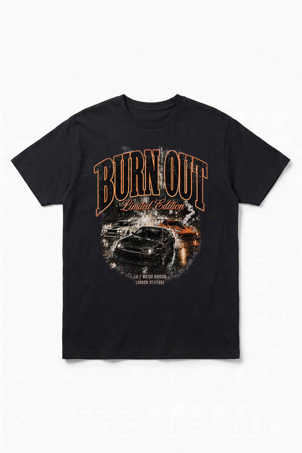 Burn Out Limited Edition Oversized Heavyweight Graphic T-Shirt