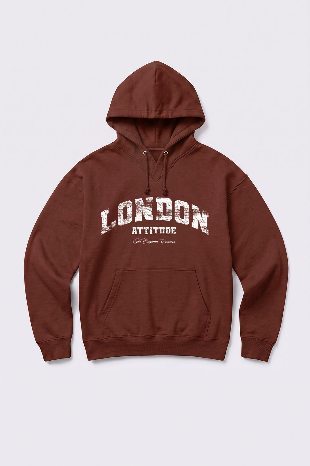 Relaxed Fit Collegiate Graphic Hoodie in White