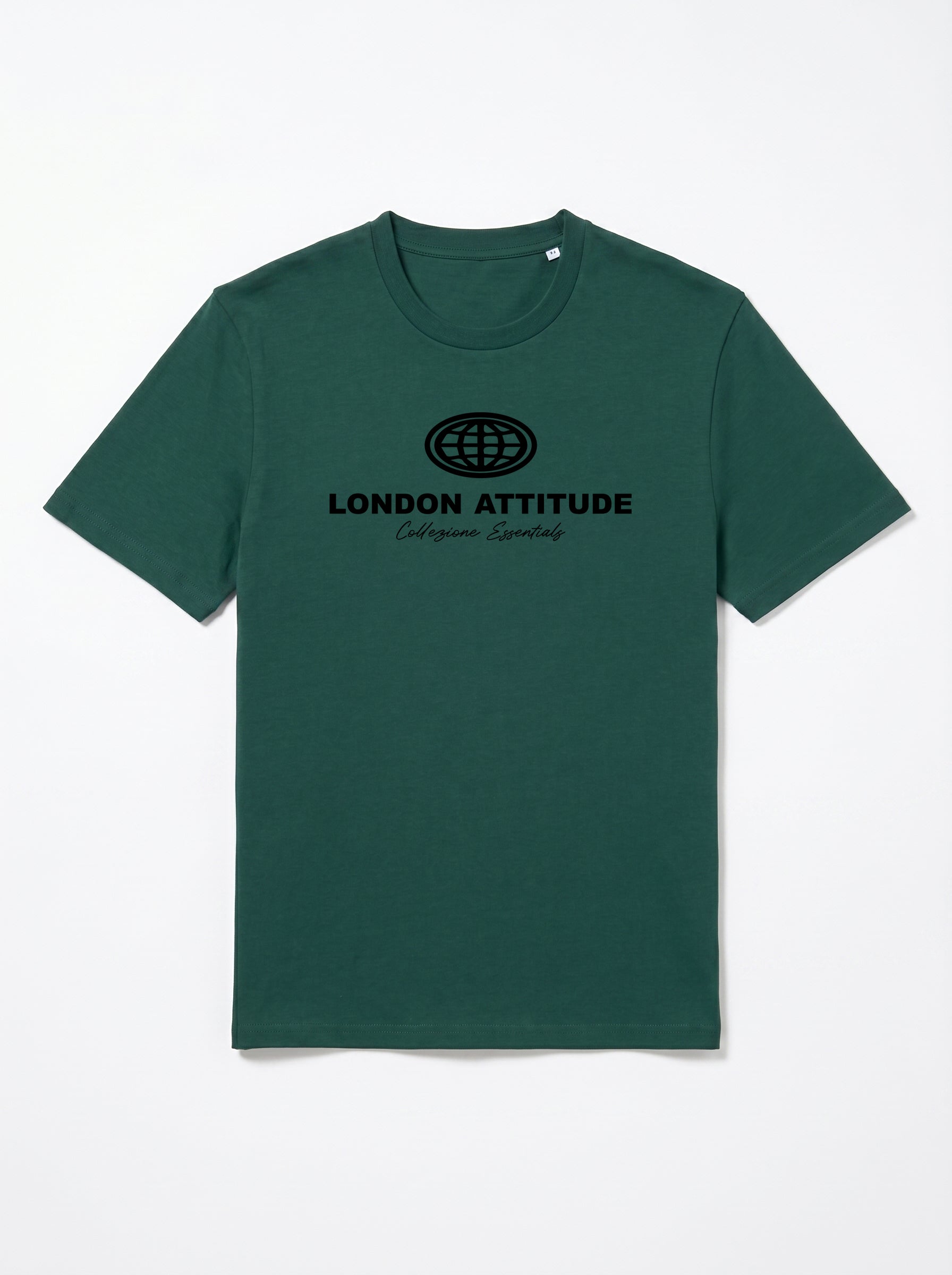 Essential Globe Logo Premium Organic Cotton T-Shirt