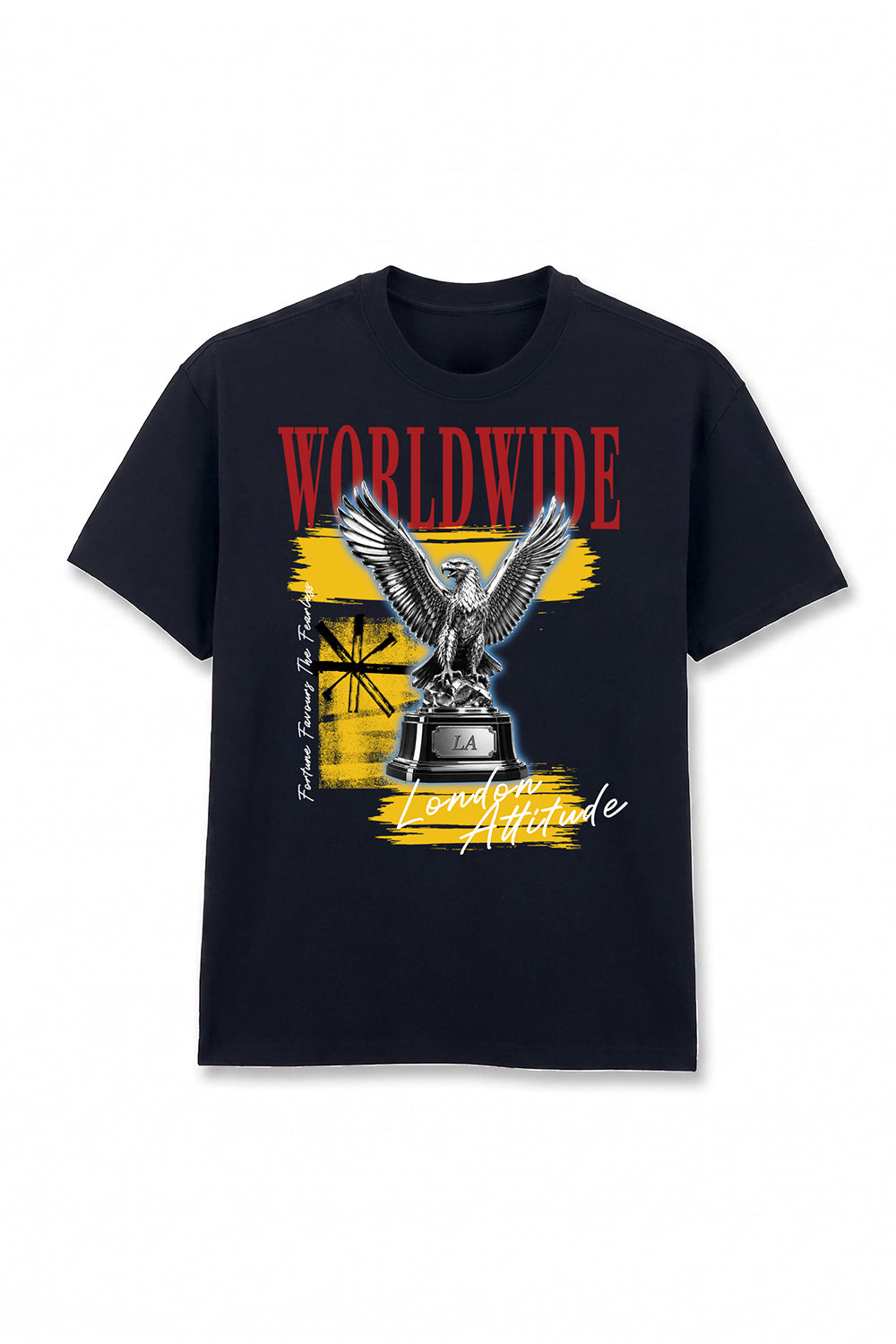 Worldwide Eagle Oversized Heavyweight Graphic T-Shirt