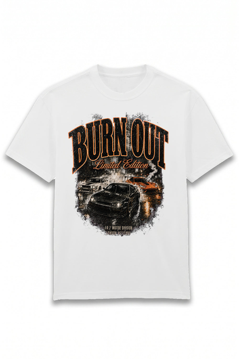Burn Out Limited Edition Oversized Heavyweight Graphic T-Shirt