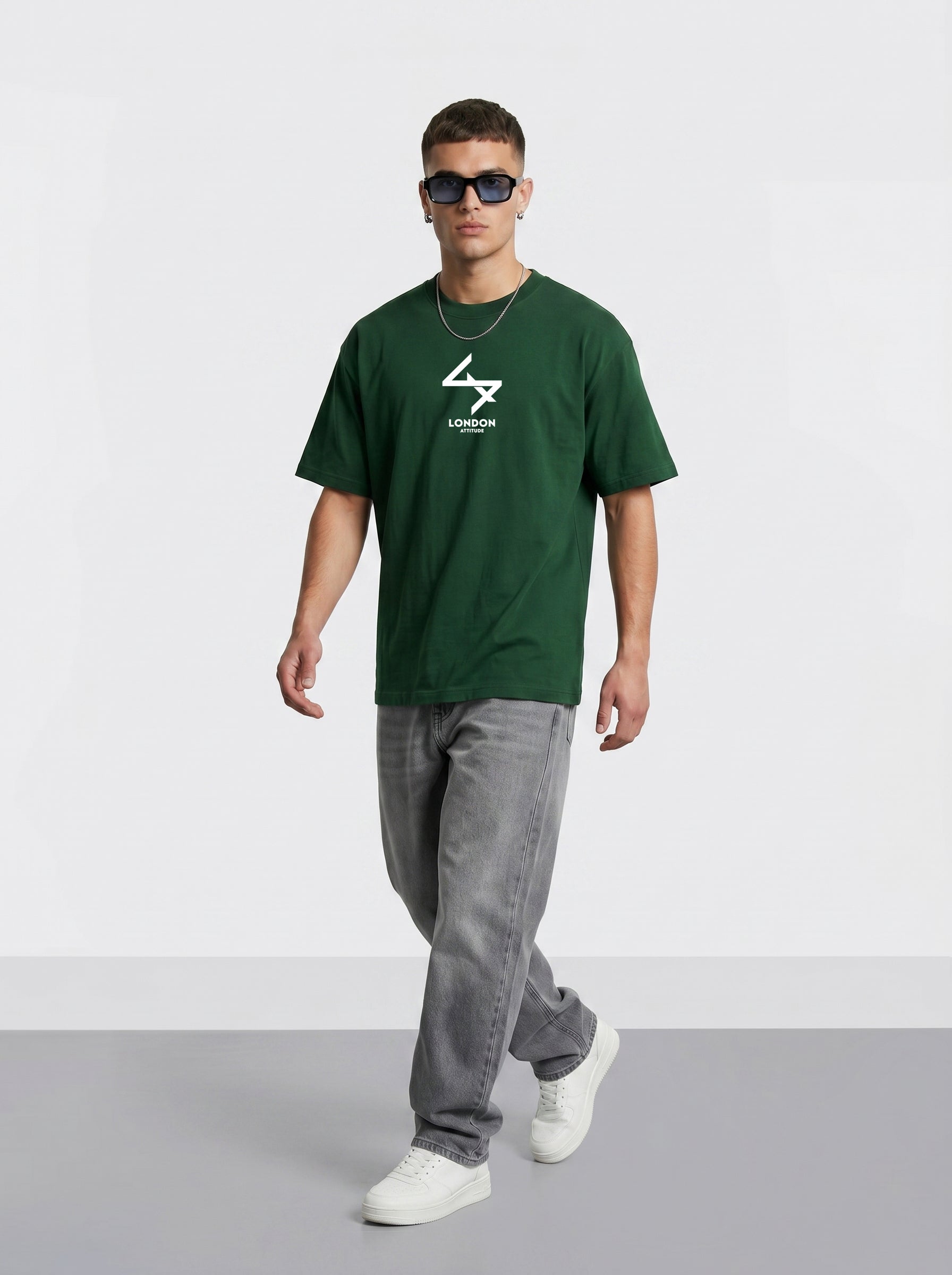 Japanese inspired Oversized Heavyweight Cotton T-Shirt