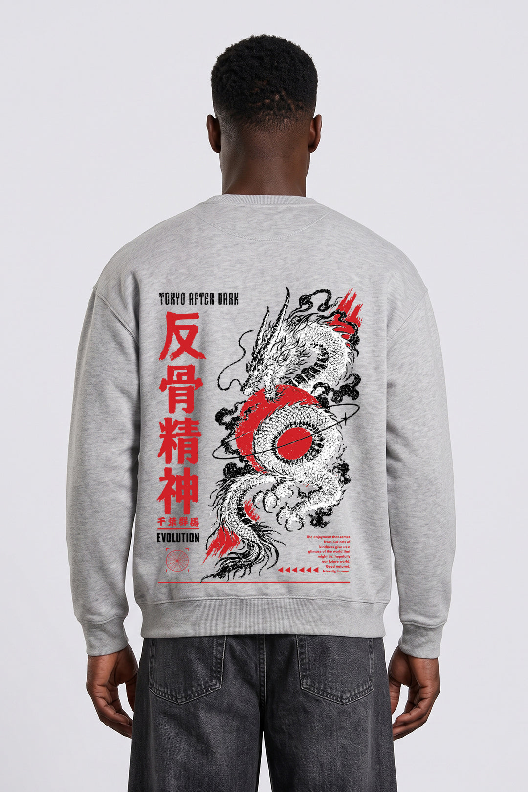 Relaxed Fit Tokyo After Dark Sweatshirt