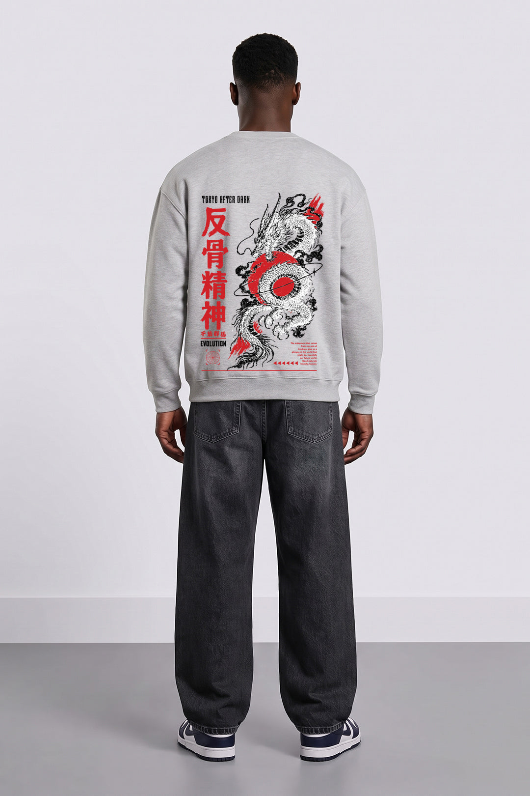 Relaxed Fit Tokyo After Dark Sweatshirt
