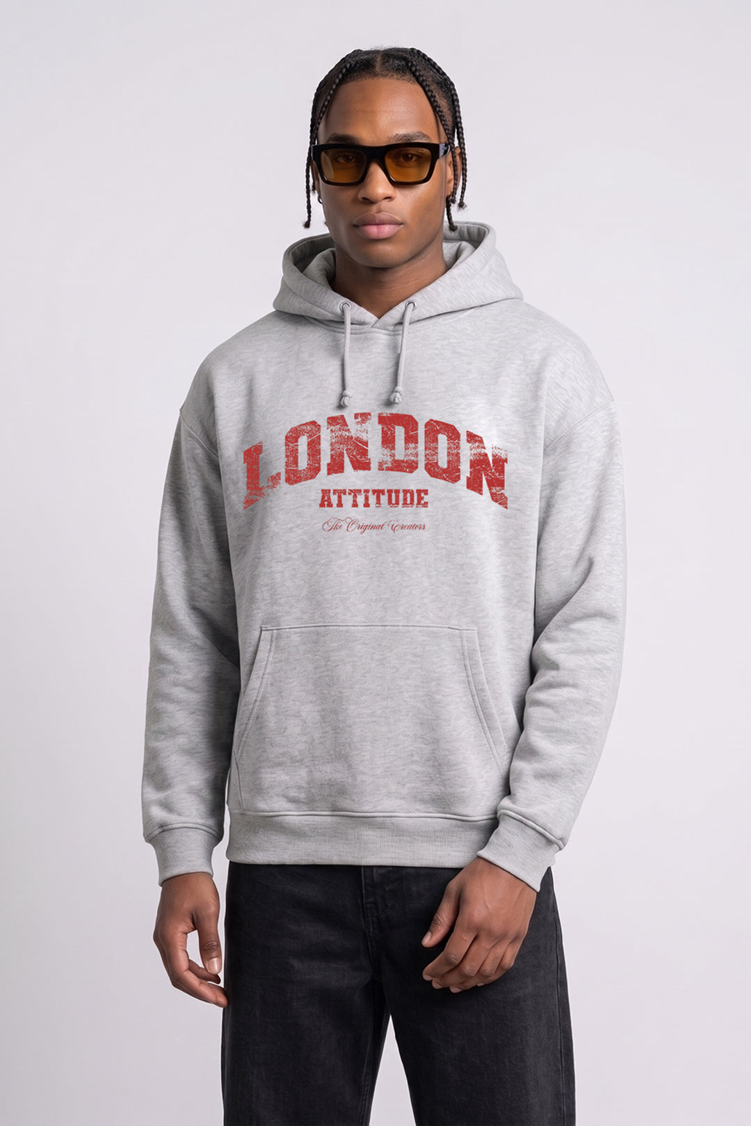 Relaxed Fit Collegiate Graphic Hoodie