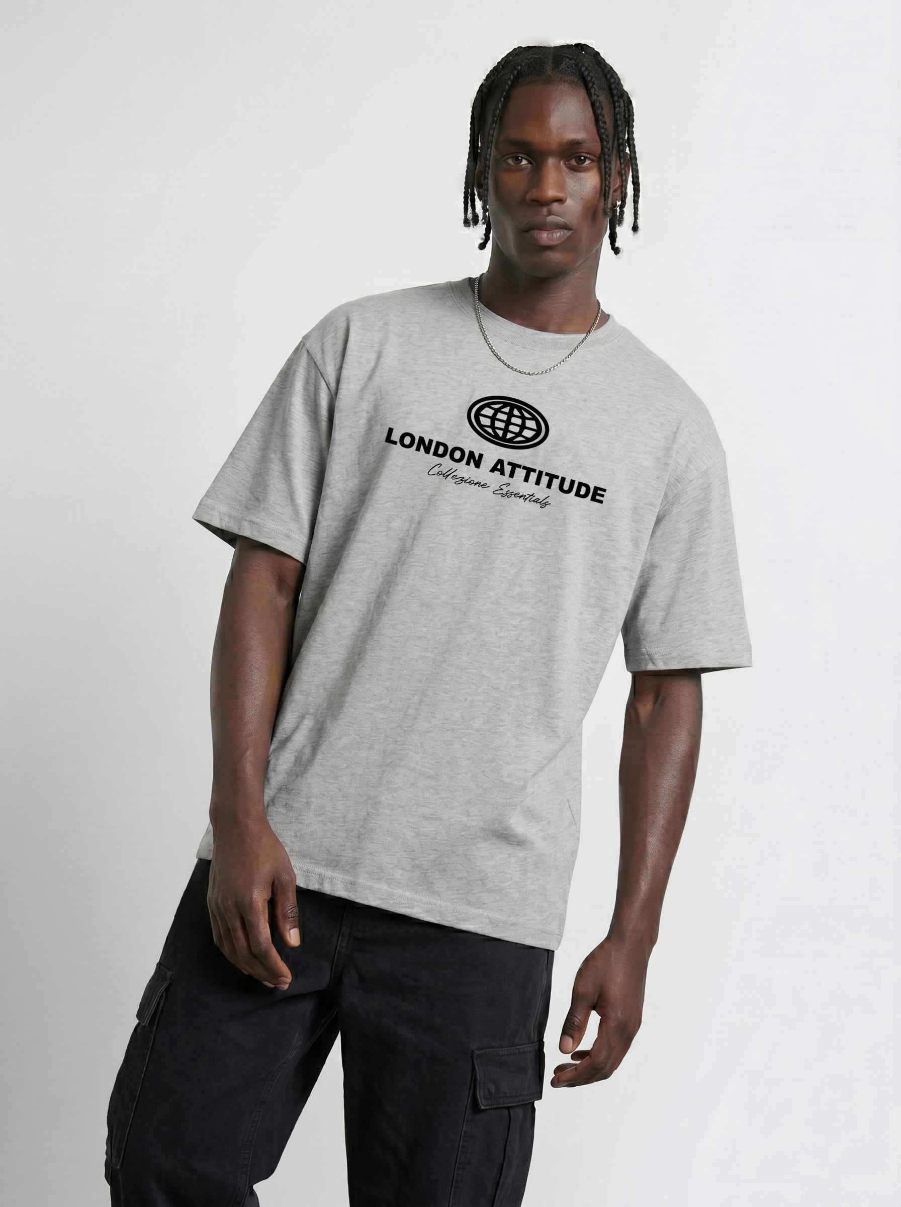 Essential Globe Logo Premium Organic Cotton T-Shirt