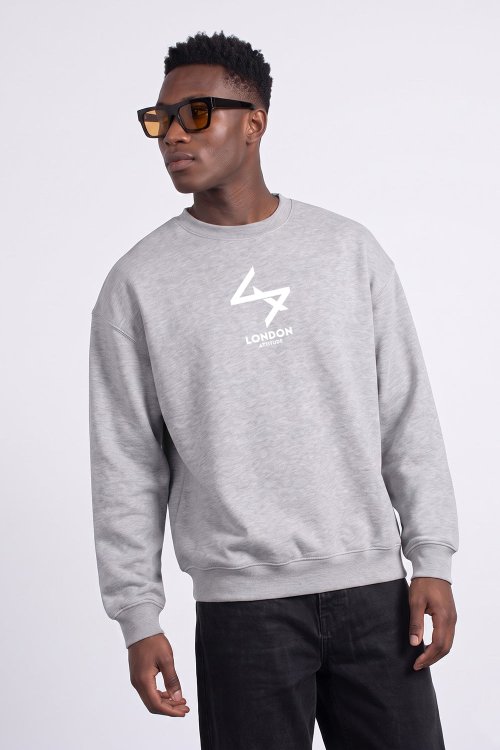 Relaxed Fit Japanese Inspired Graphic Sweatshirt