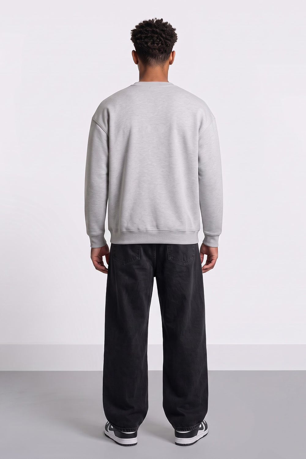 Relaxed Fit Collegiate Graphic Sweatshirt in Red
