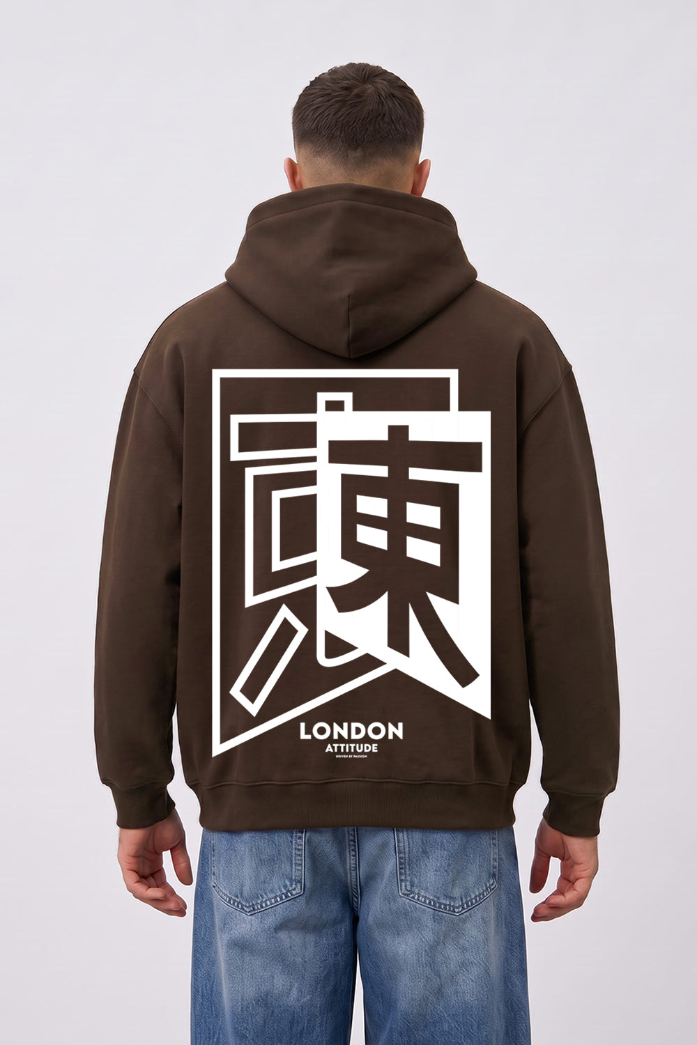 Relaxed Fit Japanese Inspired  Graphic Hoodie