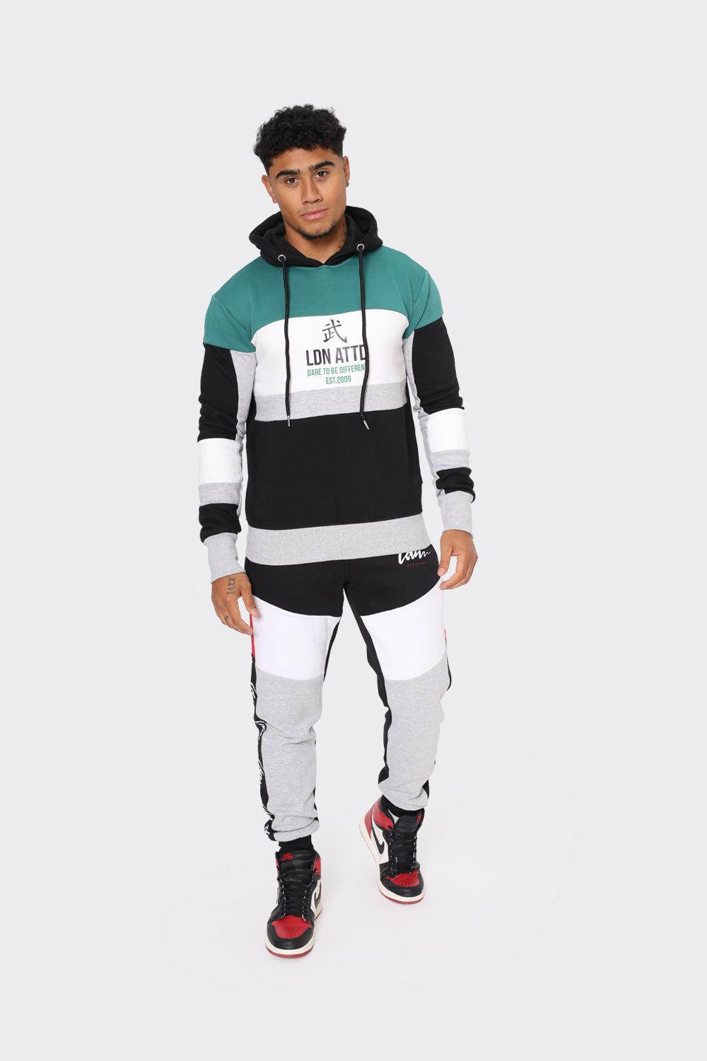 Men's Color block London Attitude  'Dare to Be Different' Graphic Streetwear - London Attitude