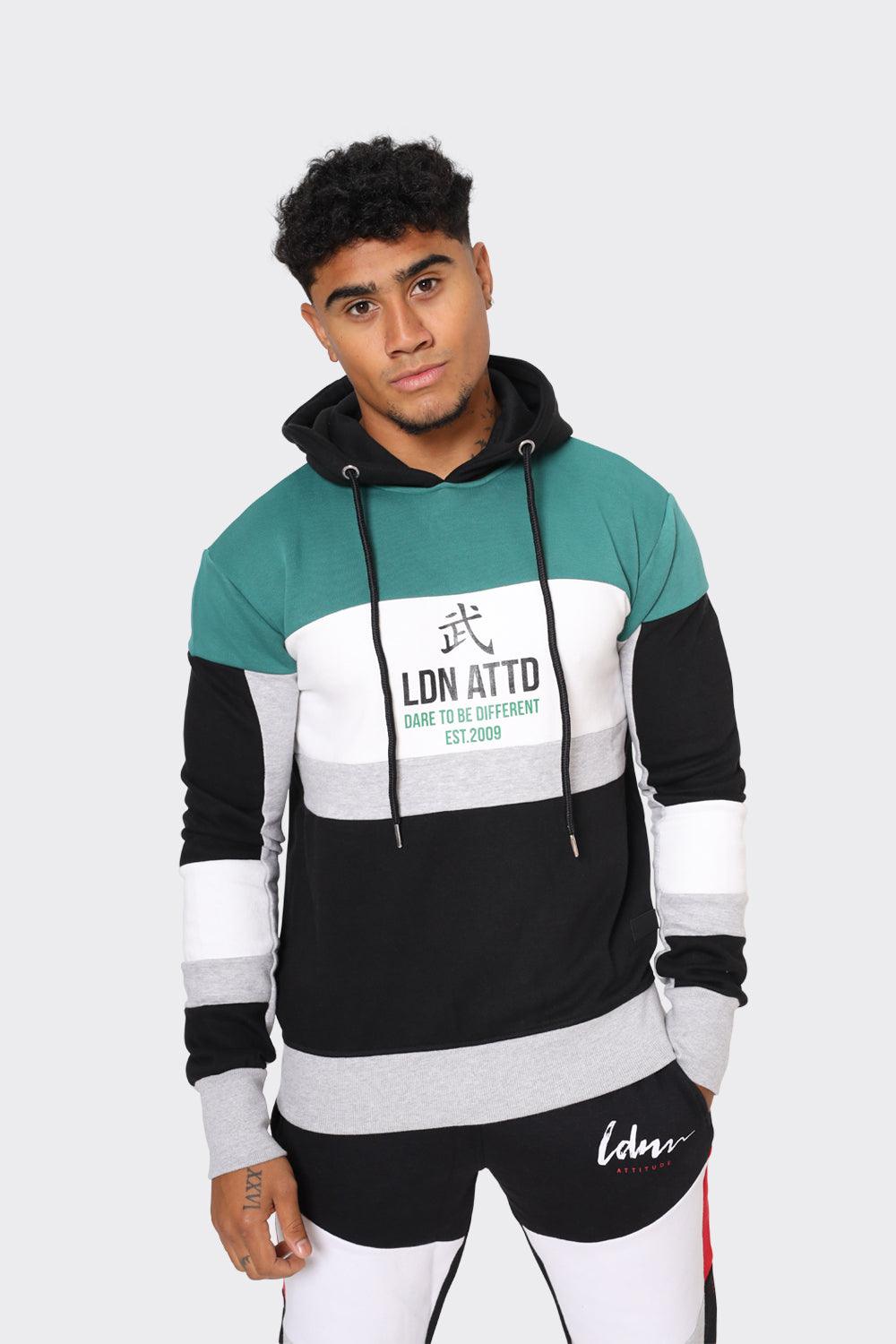 Men's Color block London Attitude  'Dare to Be Different' Graphic Streetwear - London Attitude