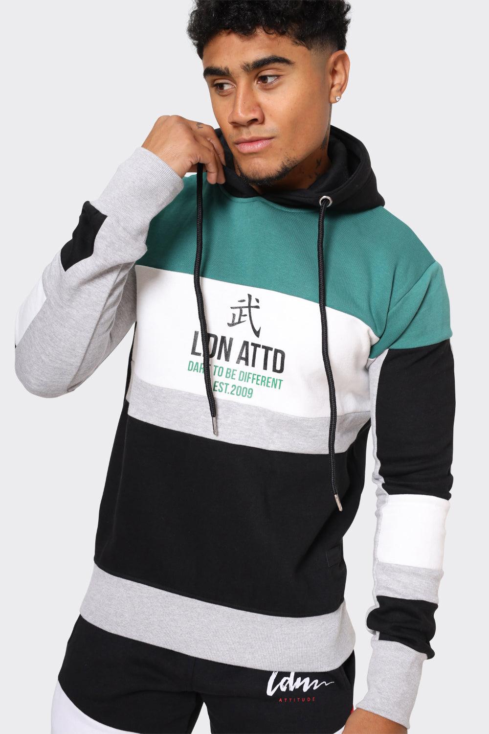 Men's Color block London Attitude  'Dare to Be Different' Graphic Streetwear - London Attitude