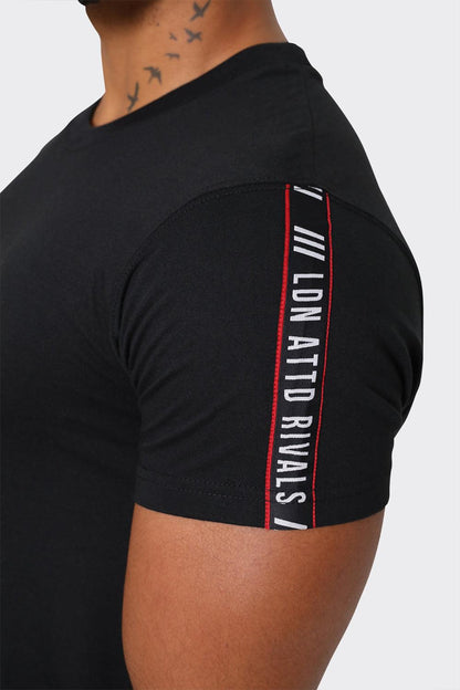 Men's LDN ATTD Black Crew Neck - "Dare to Be Different" Graphic T-Shirt - London Attitude
