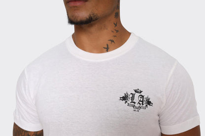 London Attitude Graphic Print T-Shirts in White - London Attitude