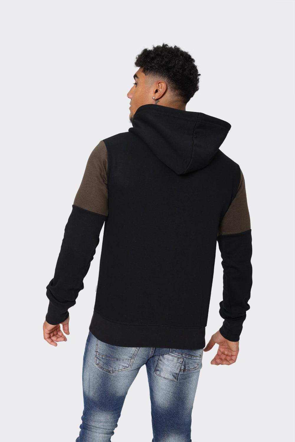 Men's Color block London Attitude  Hoodie – 'Dare to Be Different' Graphic Print - London Attitude