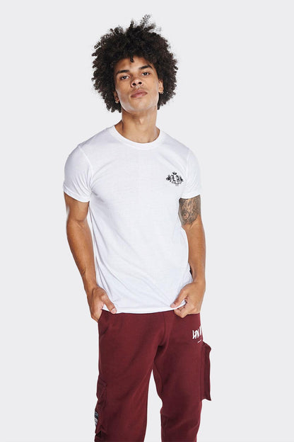 London Attitude Graphic Print T-Shirts in White - London Attitude