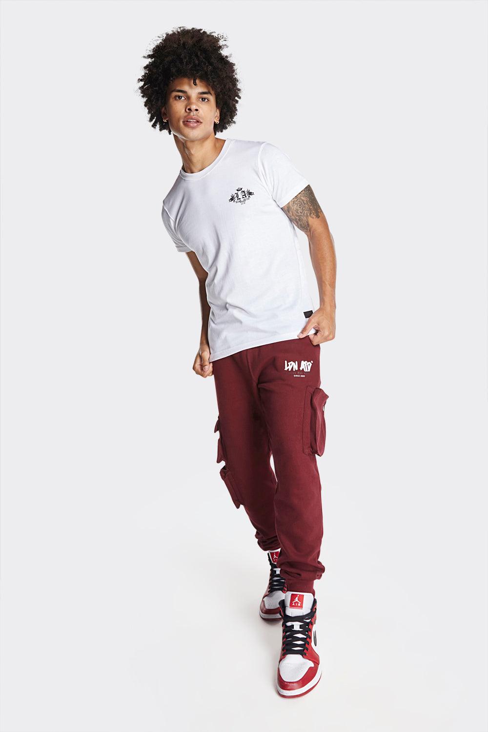 London Attitude Graphic Print T-Shirts in White - London Attitude