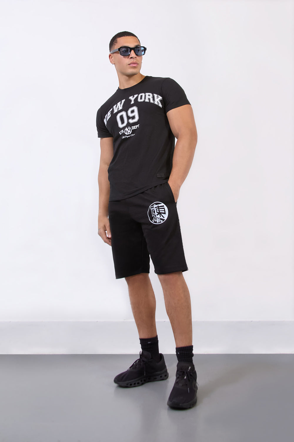 Black Jogger Shorts – “The Original Creators” Edition - London Attitude