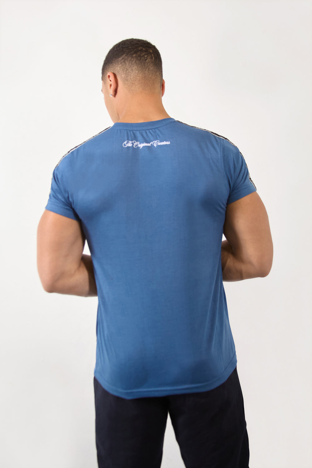 Teal Blue Brooklyn Superior Regular Fit T-Shirt - London Attitude