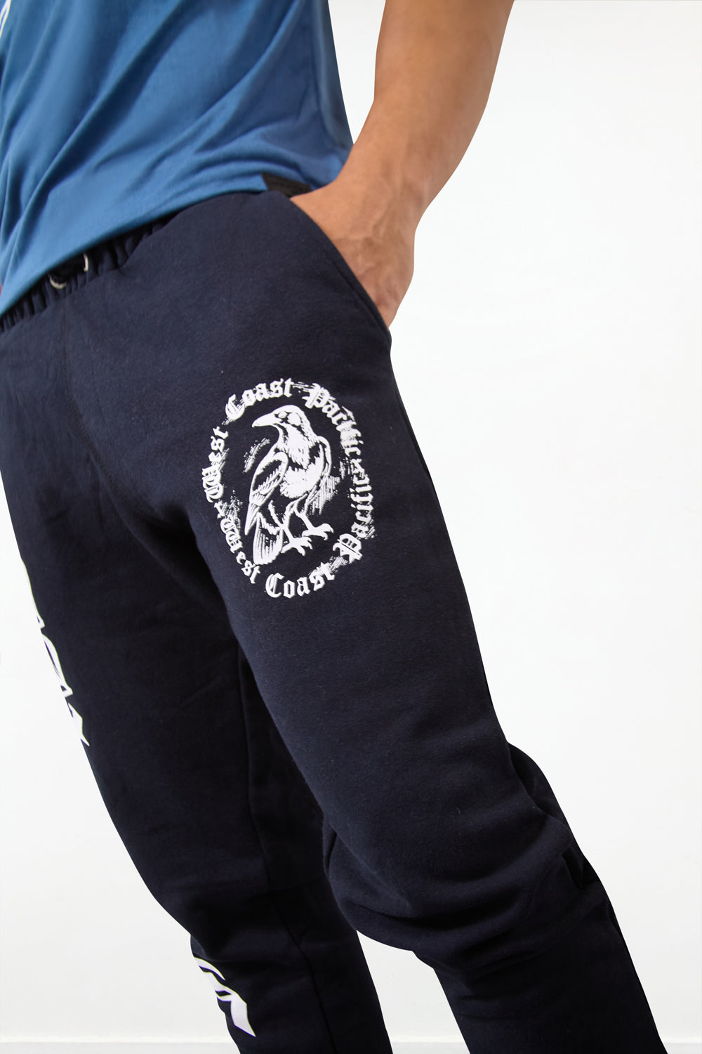 West Coast Dark Navy Jogger - London Attitude